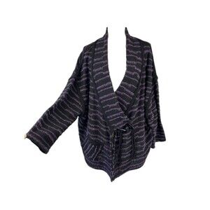 ZELE Wool Blend Sweater Size L Lagenlook Artsy Oversized Boho